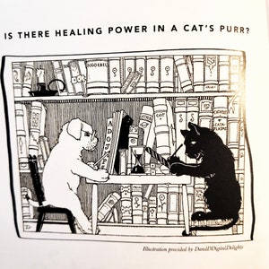 So Adorable Healing Power of a Cat's Purr Book - Etsy
