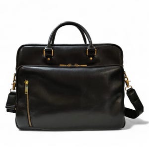 Sacoche en cuir pour ordinateur portable pour ordinateur portable jusqu'à 15 pouces, sac MacBook Pro, sac de bureau pour homme et femme, sac à bandoulière, cartable en cuir, cadeau de fête des pères