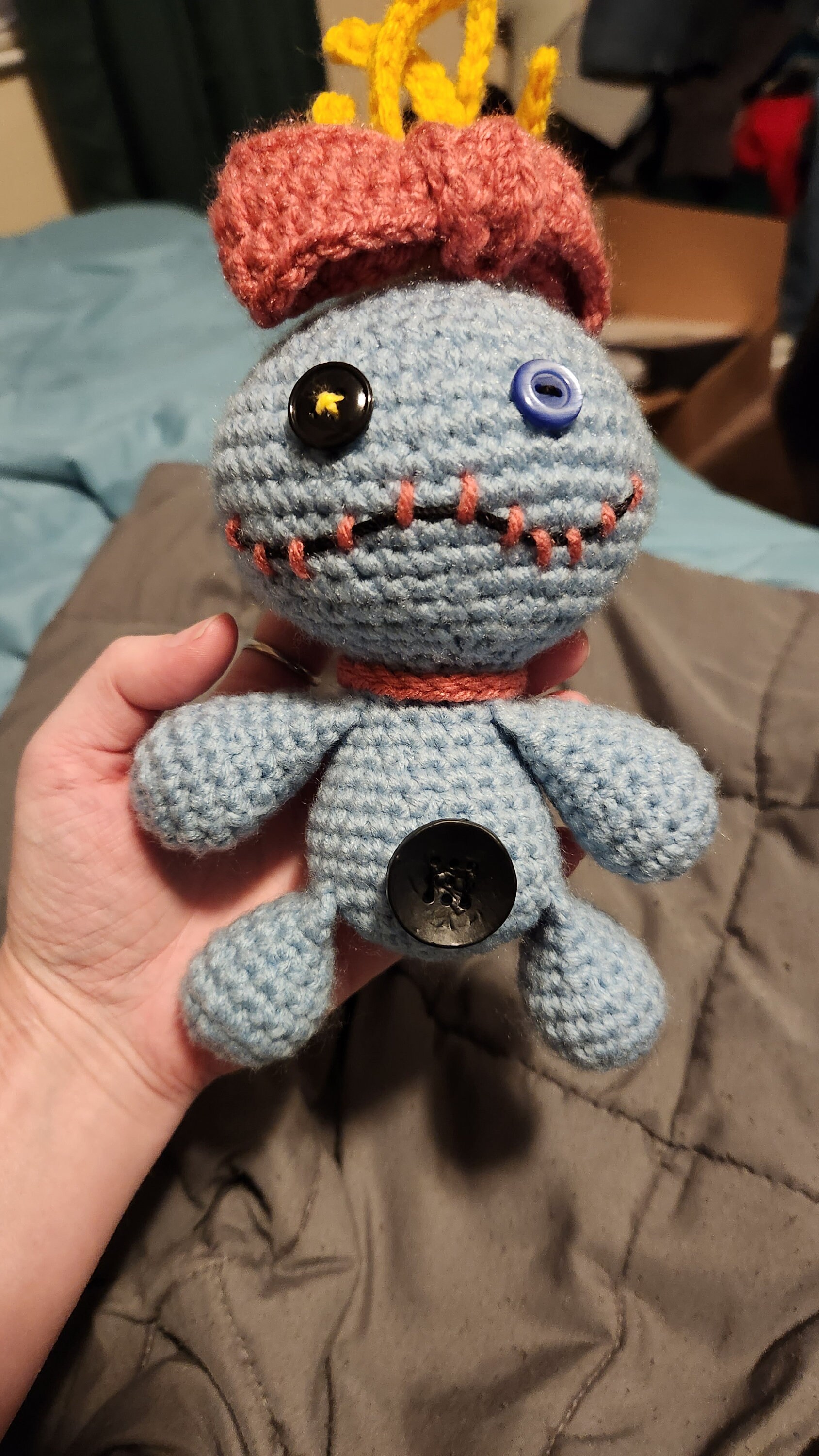 Scrump Crochet Doll Lilo and Stitch Etsy