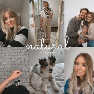 Natural Lightroom Mobile Preset - Ellie&Paper