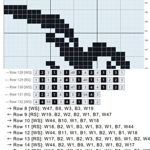 Pulling Teeth Tapestry Crochet Pattern PDF, Single Crochet Graph Pattern, image 7