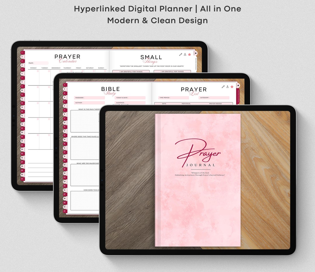 Printable Prayer Jornal Digital Download - Spiritual Reflection - Etsy