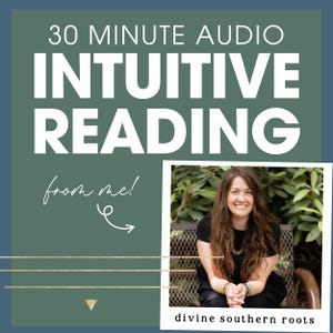 Intuitives Lesen | Audio | 30 Minuten | Deine Fragen oder Spirit-Led Allgemeine Reading | Lieferung erfolgt innerhalb von 24 Stunden