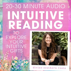 Intuïtief lezen | Audio | 20-30 minuten | Je vragen of door de geest geleide algemene lezing | Levering binnen 24 uur