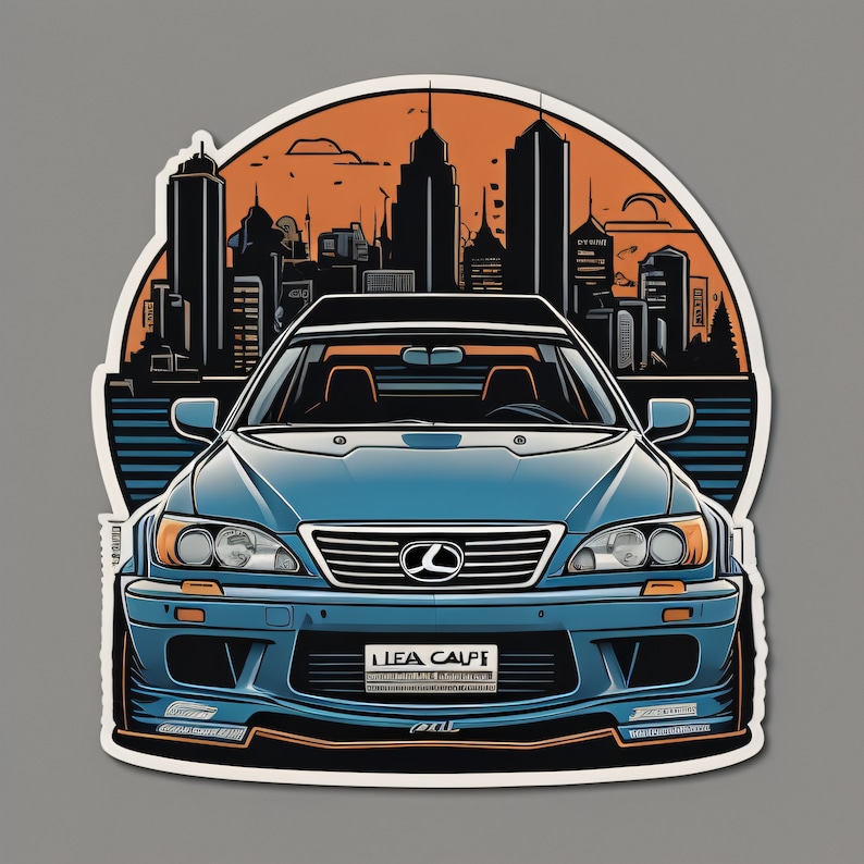 Lexus IS300 Vinyl Sticker - Etsy