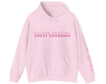 Figure Skating Great Grandma Sweatshirt - Ice Skating Shirt - Figure Skating Gift - Figure Skater Apparel - Jumps Design