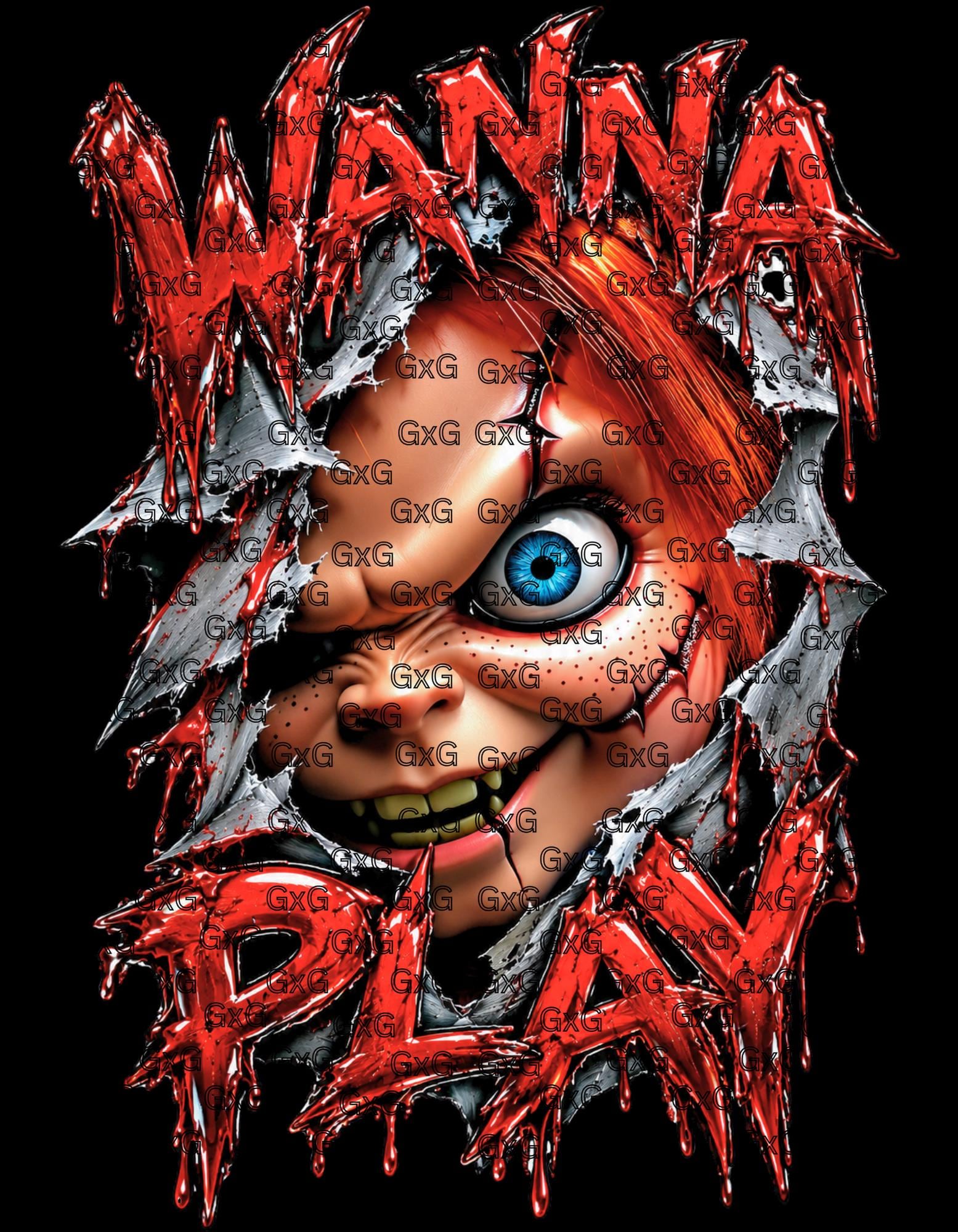 Chucky wanna play - Etsy 日本