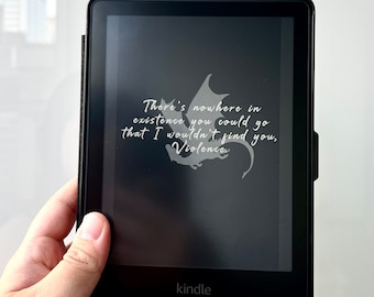 Cuarta ala Kindle Paperwhite pantalla de bloqueo, cubierta de Kindle personalizada, cubierta de libro de Kindle, fondo de pantalla de Kindle, protector de pantalla de Paperwhite EPUB
