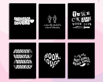 Paquete de 6 protectores de pantalla para Kindle Paperwhite para amantes de los libros, fundas personalizadas para Kindle, fundas para libros Kindle, fondos de pantalla para Kindle, protectores de pantalla para Paperwhite en formato EPUB