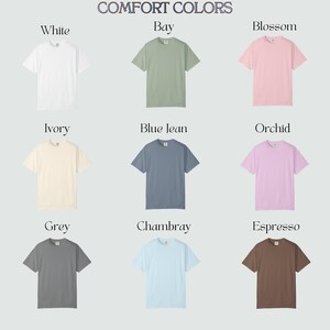 Comfort Colors Poodle T-Shirt, Doodle Art Dog Tee, Poodle Collective Shirt, Dog Lover Gift, Pet Breed Tee, Trendy Graphic Tee, Poodle Mom image 11