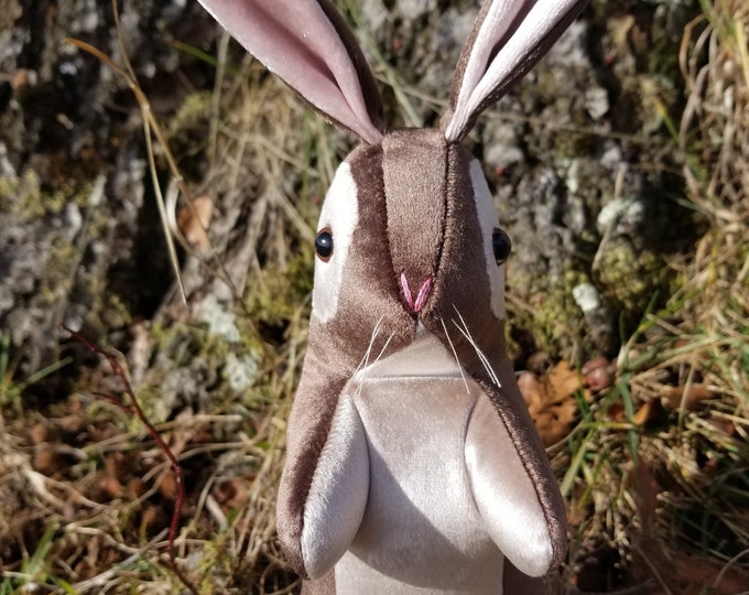 Set of 3 Velveteen Rabbit Wall Decor Arch Window Frame Burlap Wall