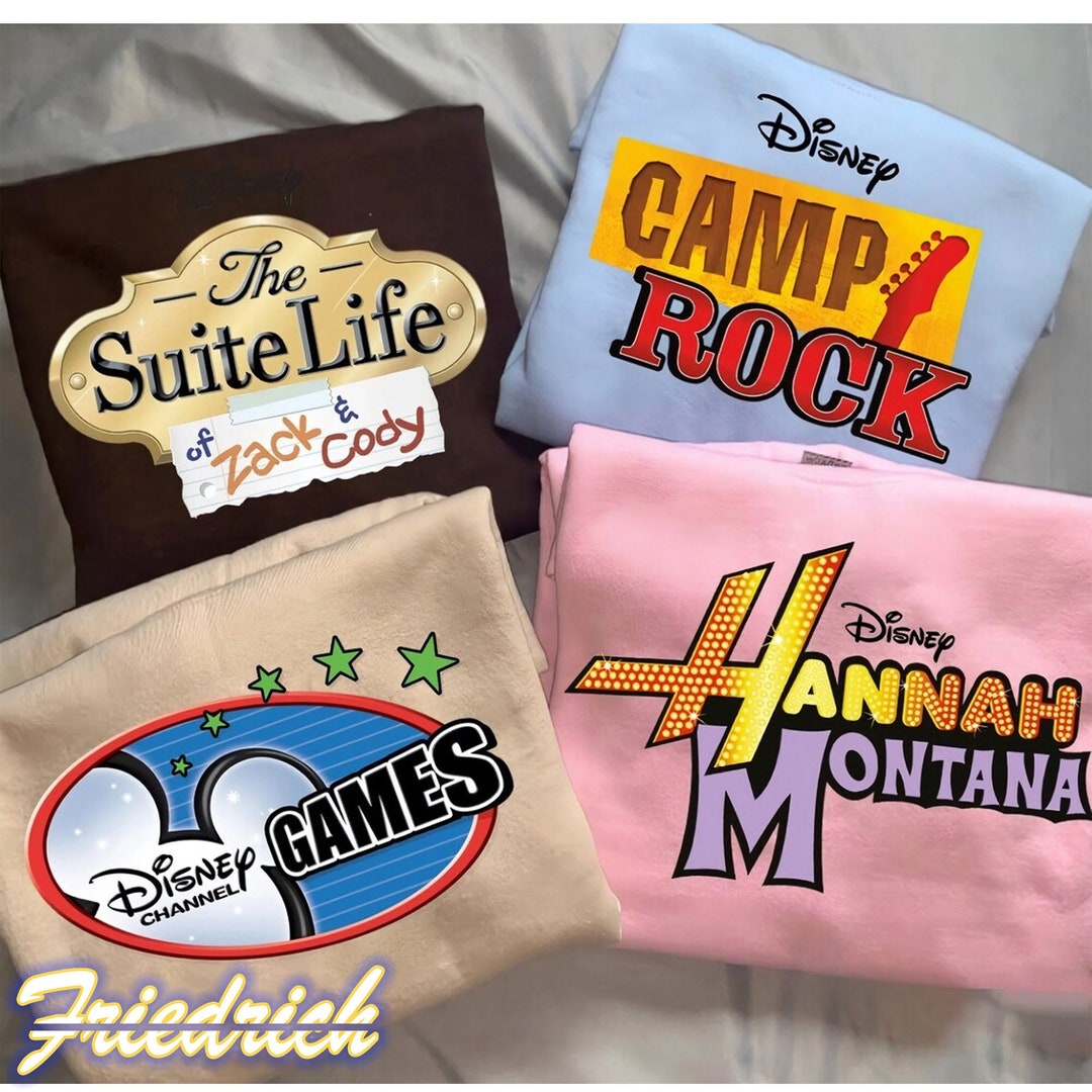 Disney Channel Games Logo T-shirt, Camp Rock T-shirt, Bunk'd Camp ...