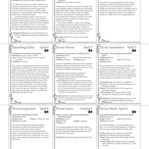 Cartas de hechizos básicas del jugador de Pathfinder 2e (Remasterización)