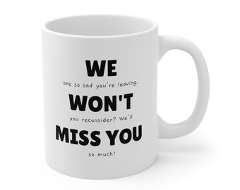 Lustiger Abschied Kaffeebecher: Mitarbeiter Ruhestand Geschenk