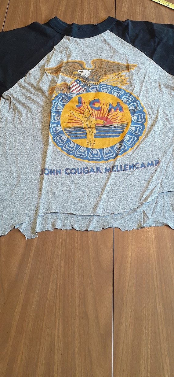 Vintage 1986 John Mellencamp Scarecrow Tour T Shir