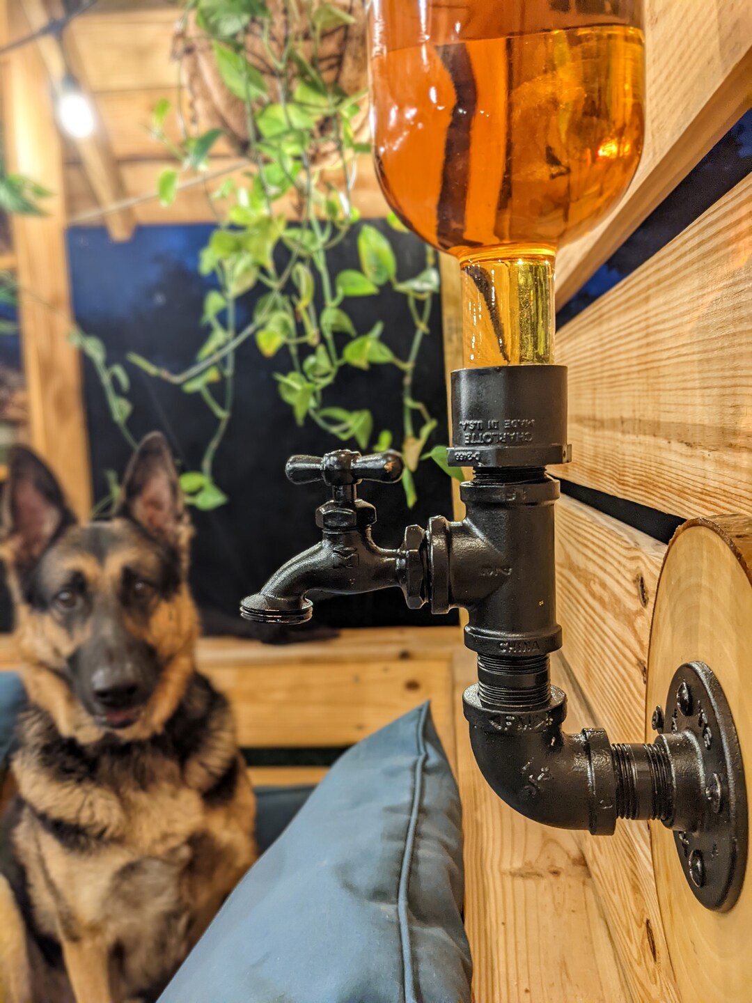 Industrial Style Wall Mounted Drink Dispenser Etsy