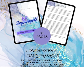 Faith-Inspired 21 Day Devotional - Instant Download