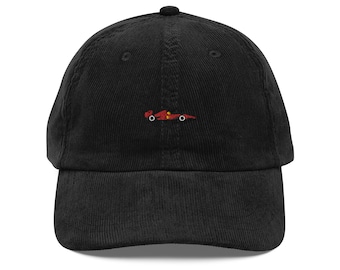 ◆superfast◆ F1 Corduroy Ballcap Black Rippy™ Trail Cap – SATISFY
