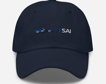Williams Sainz Fan Hat, Dad Hat, Formula One Fan Hat, Fan of Carlos Sainz Hat, Williams Car, Team Williams, Sainz Fan, Baseball cap