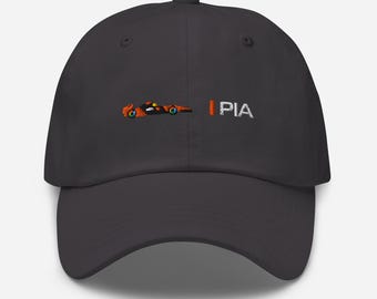 Oscar Piastri F1 McLaren Fan Hat, Formula One Fan Hat, McLaren Team Fan Hat, McLaren Car, Team McLaren, Dad Hat