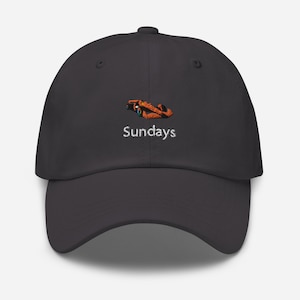 McLaren Sundays Baseball Cap, McLaren Race Formula One, Sundays Grand Prix, Formula 1 Hat, Gift for McLaren Fan, Race Car Hat