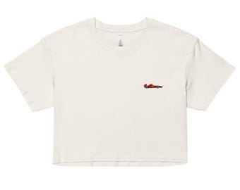 Top corto para fanáticos de Ferrari, top corto para fanáticos de la Scuderia Ferrari, top corto para fanáticos de la F1 para mujeres, ropa para fanáticos de Ferrari para mujeres