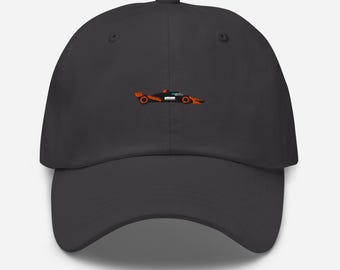 Pato OWard, tifoso di IndyCar, cappello da papà, tifoso del team McLaren Racing, berretto da baseball, tifoso della McLaren Car di IndyCar, tifoso della serie IndyCar, cappello da tifoso di O'ward Car