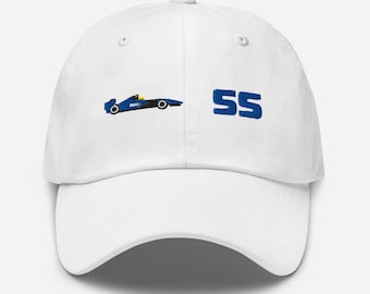 Williams 55 Fan Hat, Dad Hat, Sainz Formula One Fan Hat, Fan of Carlos Sainz Hat, Williams Car, Team Williams, Williams Fan, Baseball cap