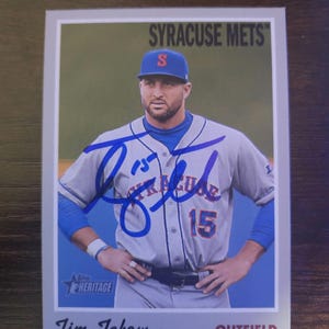 Tim tebow Spitze rc signierte Karte