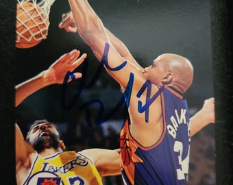 Charles barkley  autographed card