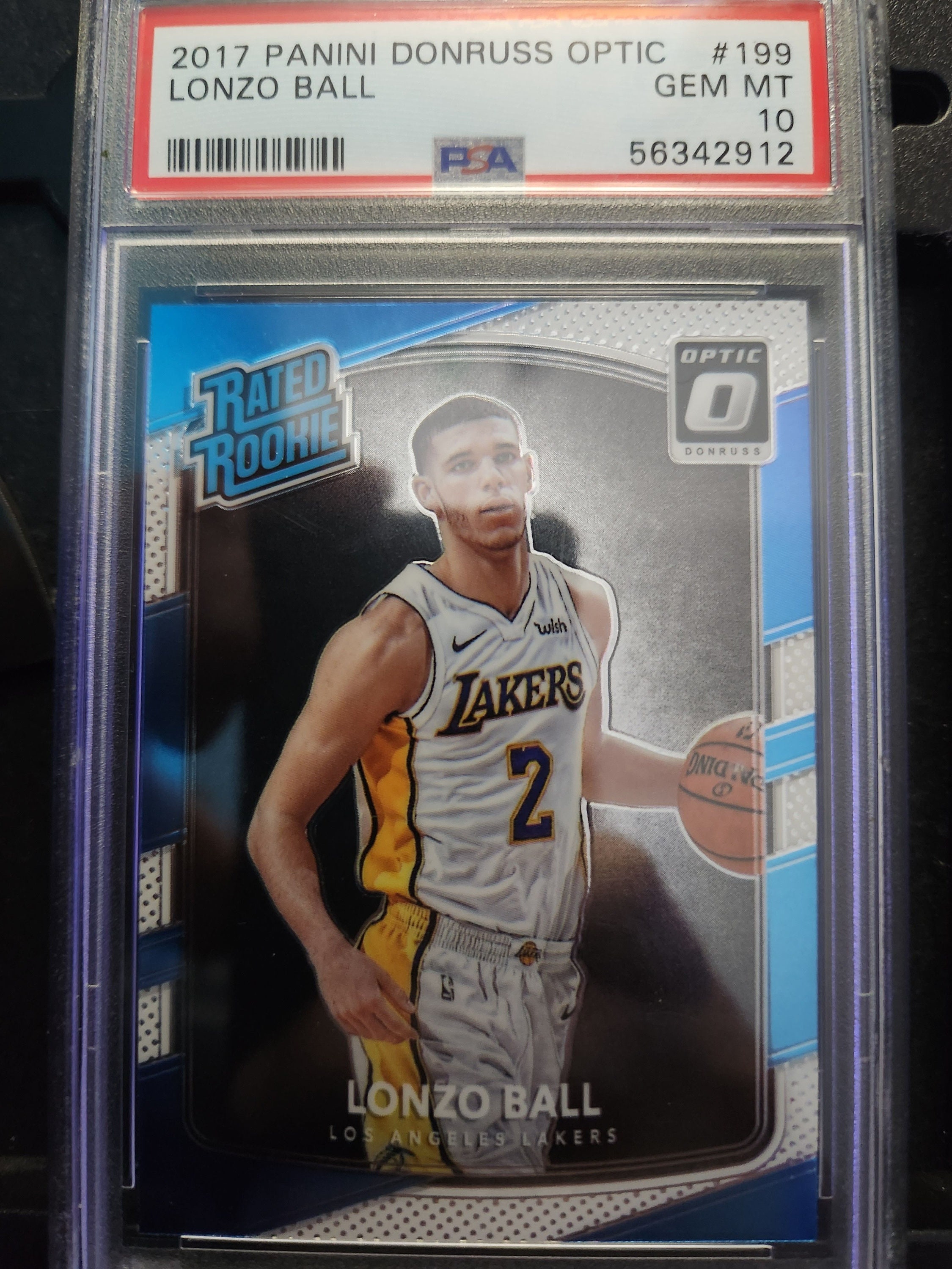 NBA DONRUSS CHOICE LAMELOBALL AUTO PSA10 【公式通販】