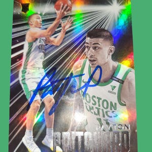 Payton Prichard  autographed  card