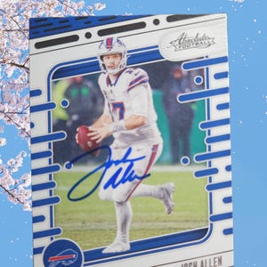 Josh Allen autographed  card