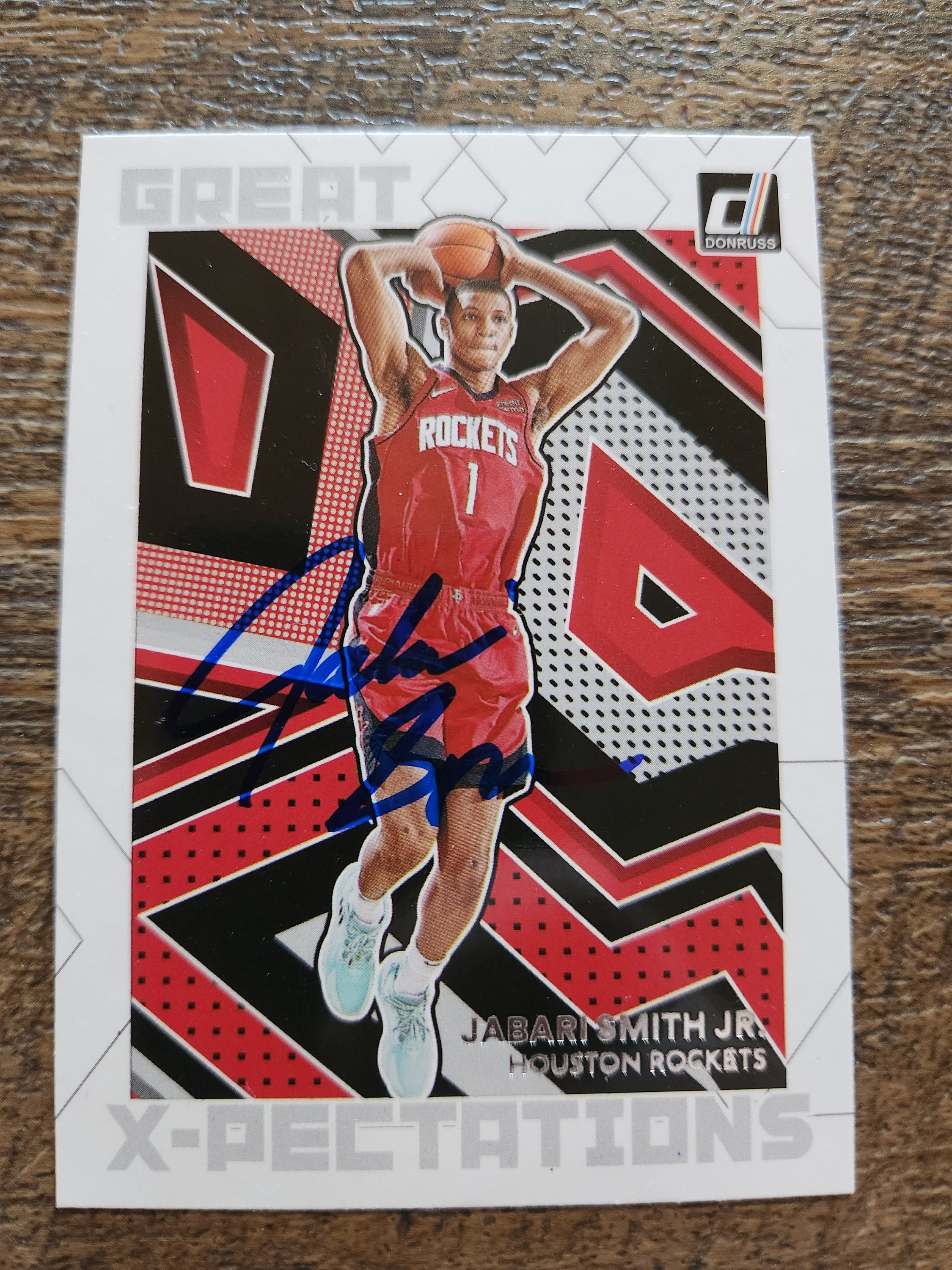 Jabari Smith Jr Xpectations Autographed Card - Etsy