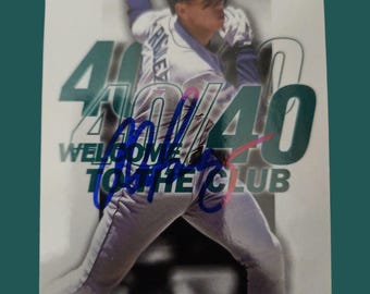 Alex Rodriguez 40 40 autographed card - Etsy 日本