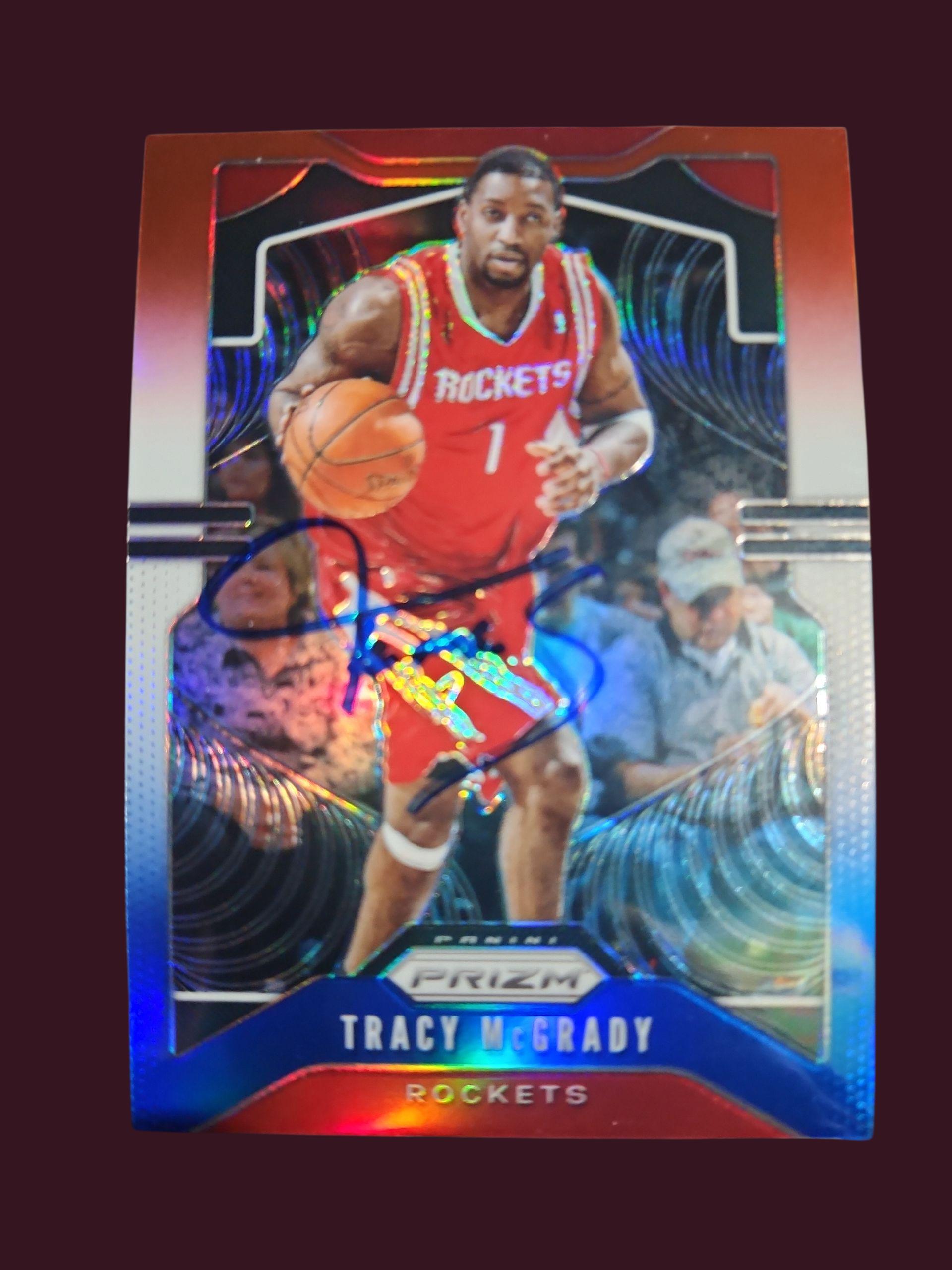 Tracy Mcgrady Autographed Card - Etsy