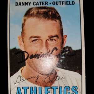 Danny Caterer signierte Karte hof