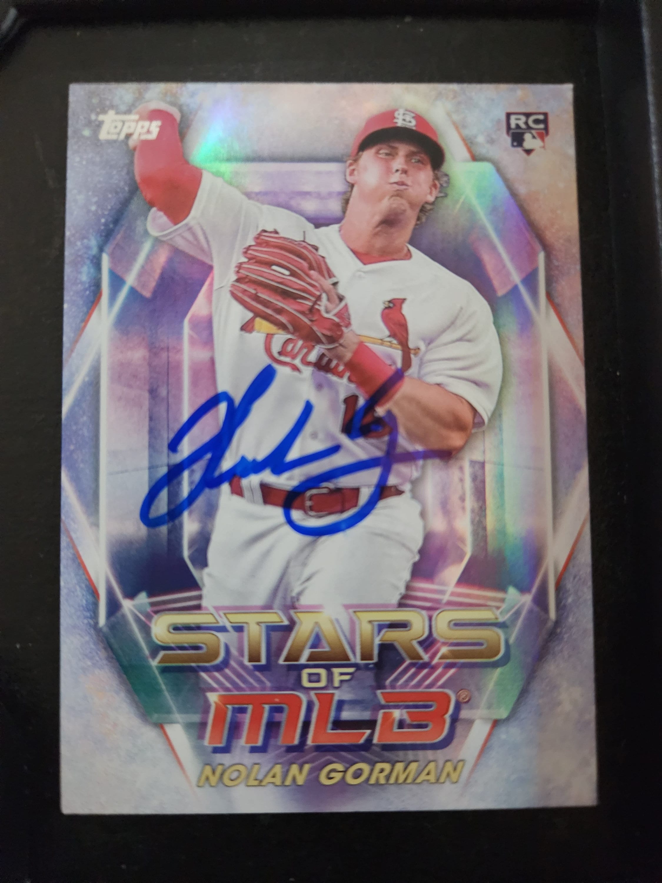 Nolan Gorman 直筆サイン　ノーラン•ゴーマン　MLB auto Nolan Gorman 直筆サイン ノーラン•ゴーマン MLB auto Nolan Gorman