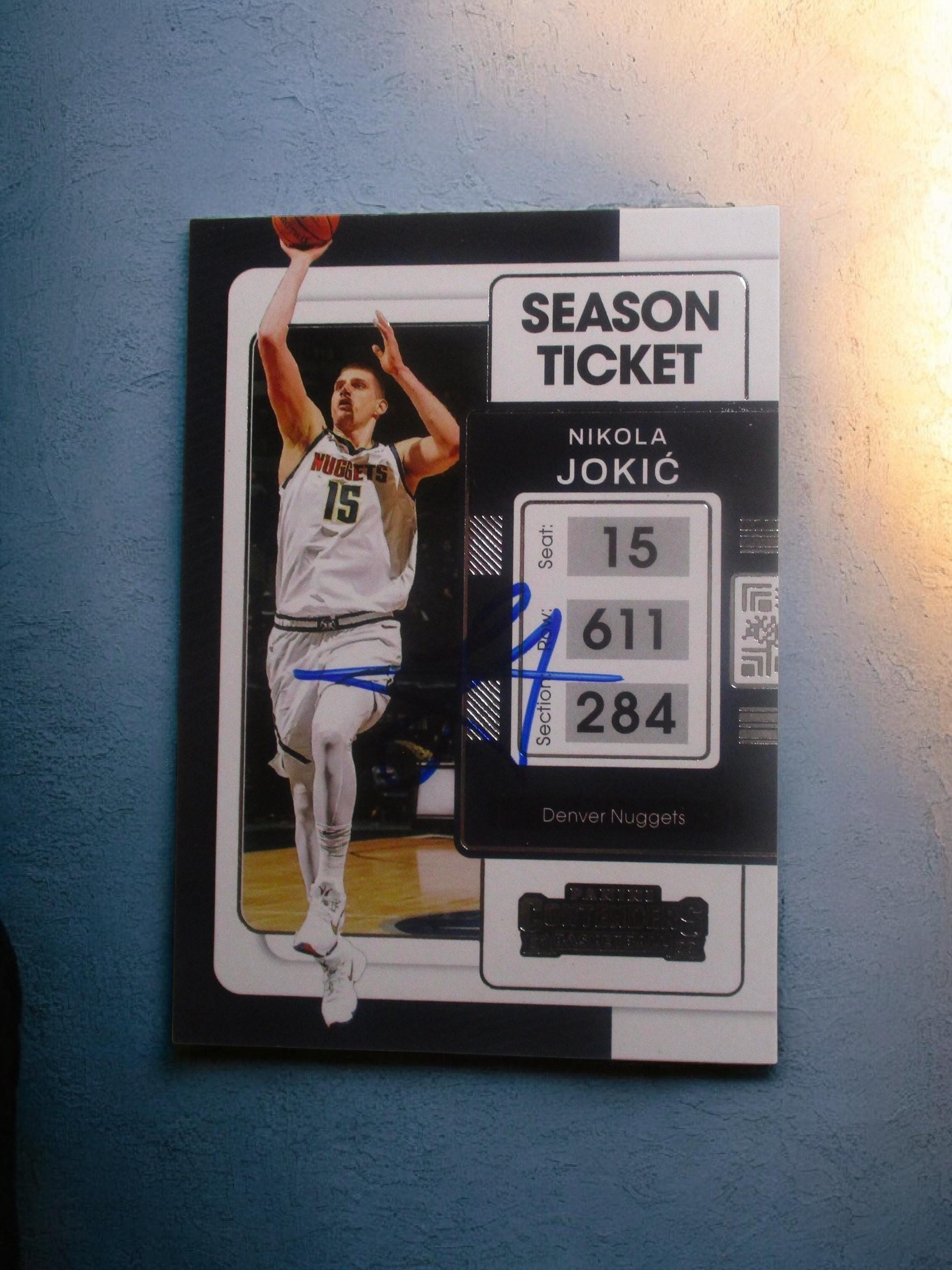 Nikola Jokic Autographed Cards - Etsy Singapore