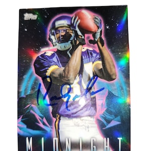 Randy moss autographed  card