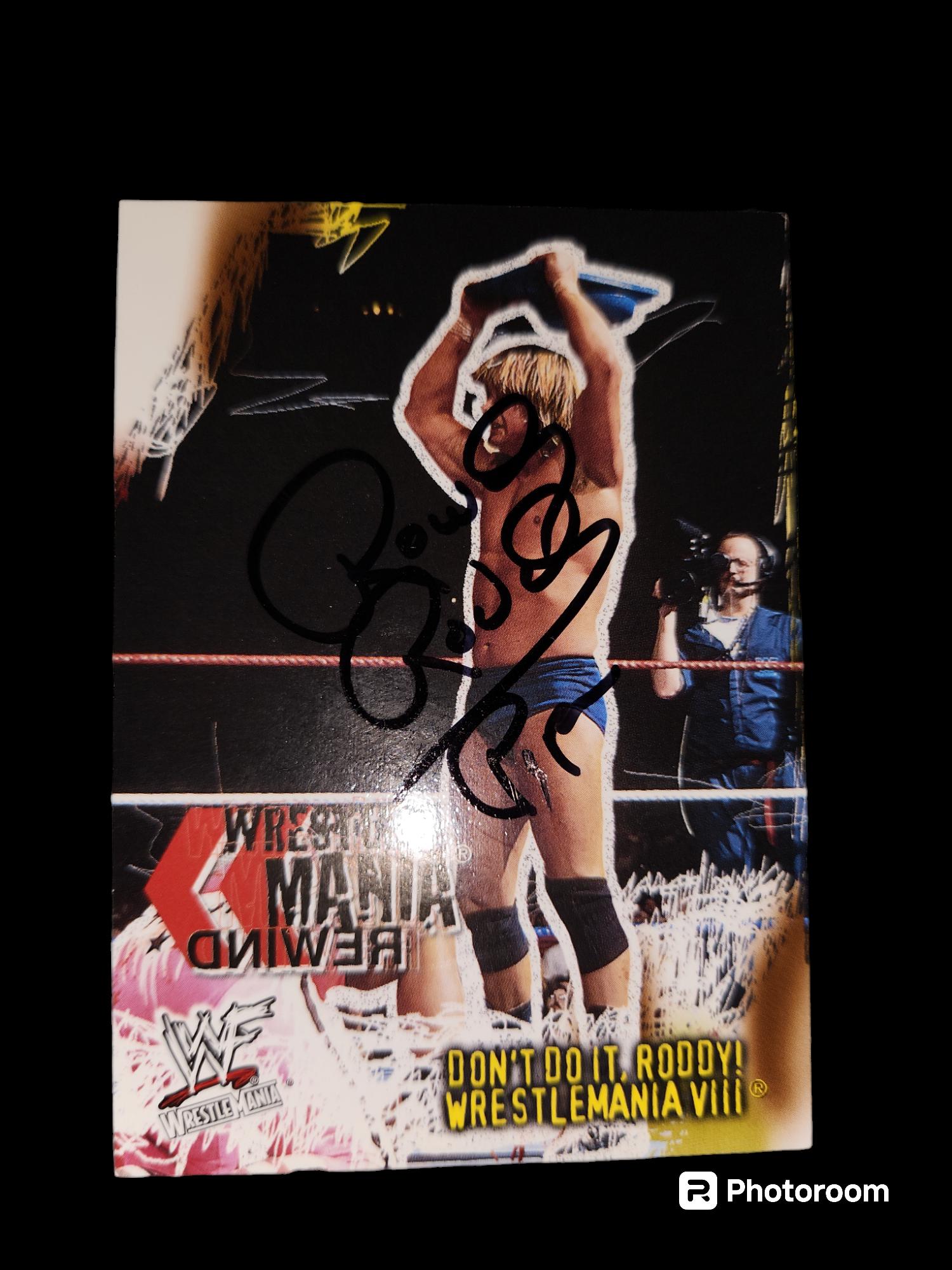 Roddy Piper Autograph - Etsy