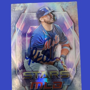 Tarjeta autografiada de Pete Alonso / Salón de la Fama / Individuales de la Colección / Colección de Béisbol Vintage / Se aceptan ofertas / Sin certificado de autenticidad