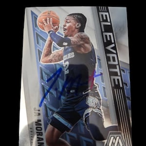 Ja morant Raro Colecionável - Ofertas Aceitas - Sem Certificado de Autenticação - Memorabilia Esportiva