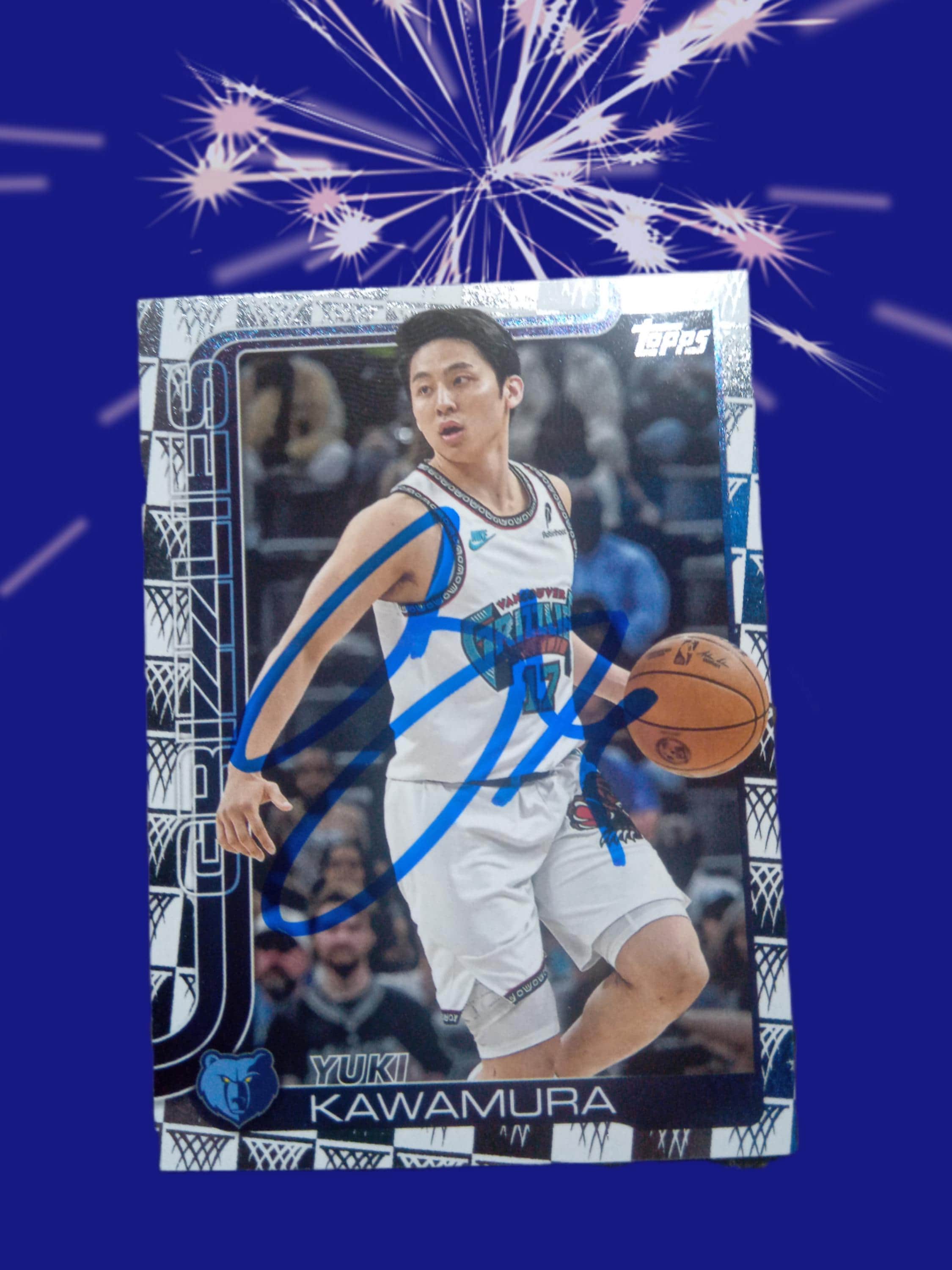 Yuki Kawamura Autographed Card - Etsy