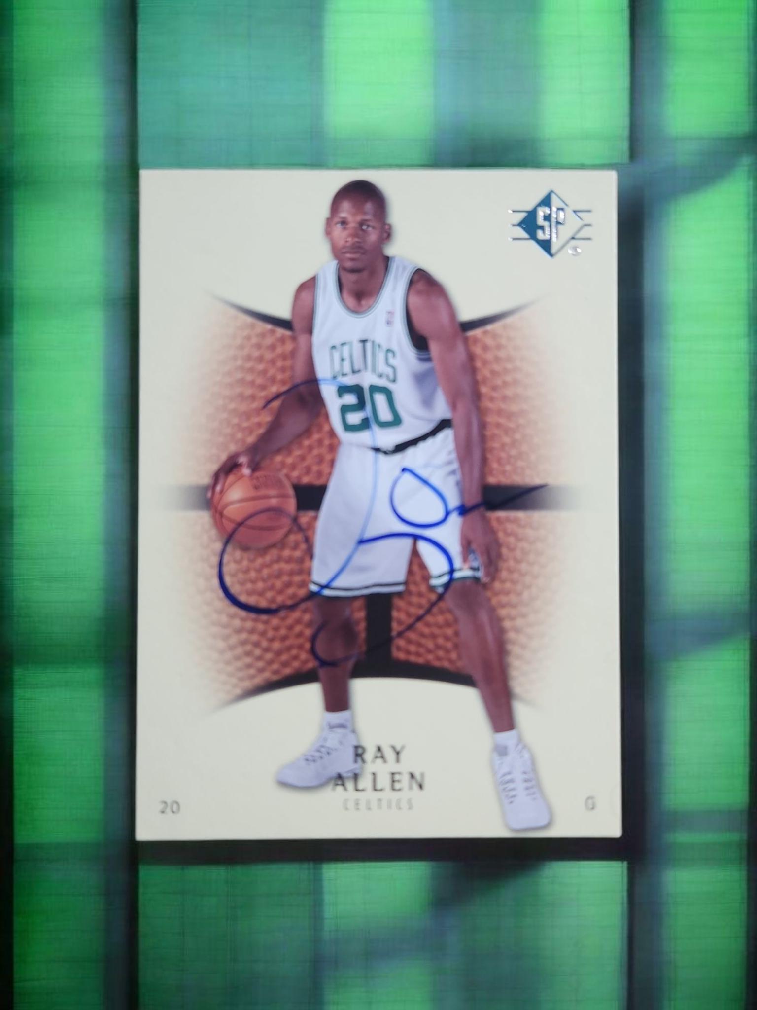 NBA カード レイ アレン EX他ルーキー系5枚セット レイ・アレンのルーキーサイン入りカード - Etsy 日本