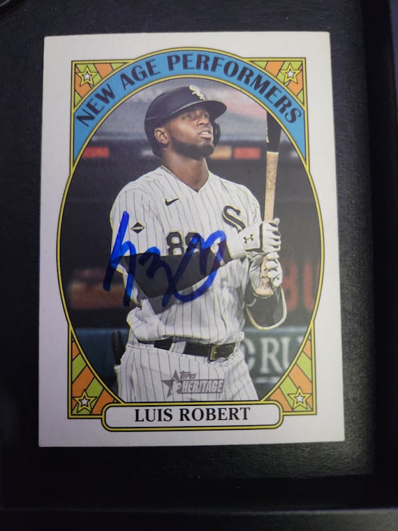 Luis Robert Autographed Card Hof - Etsy