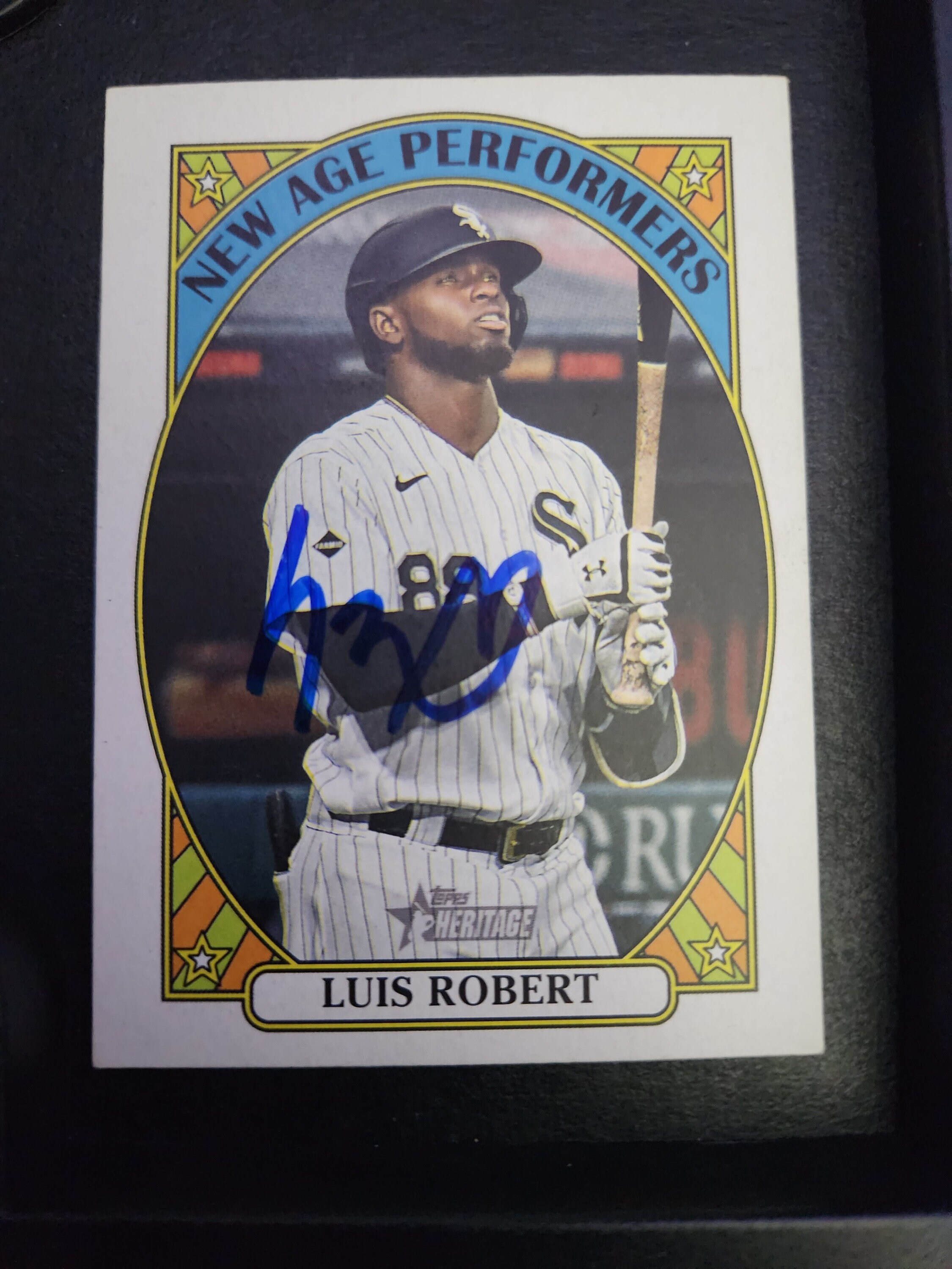 Luis Robert Autographed Card Hof - Etsy