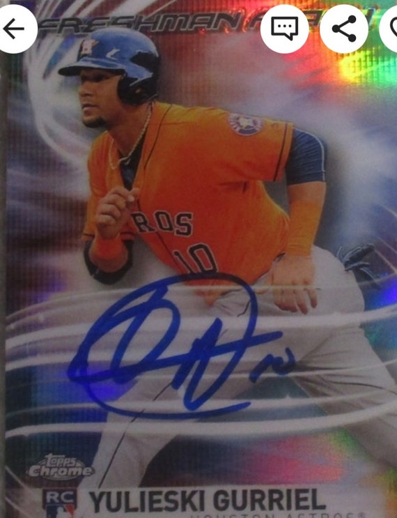 Gurriel autographed card - Etsy 日本