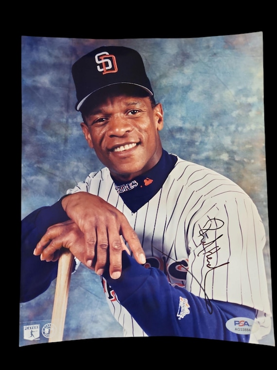 Rickey Henderson Autographed 8x10 Photo With COA - Etsy