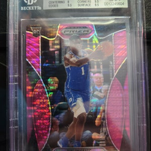 Zion williamson  pink pulser  graded  8.5